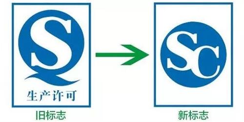 旧QS标志与新SC标志对比