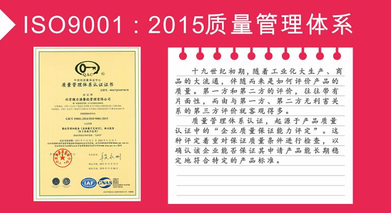 ISO9001：2015质量管理体系