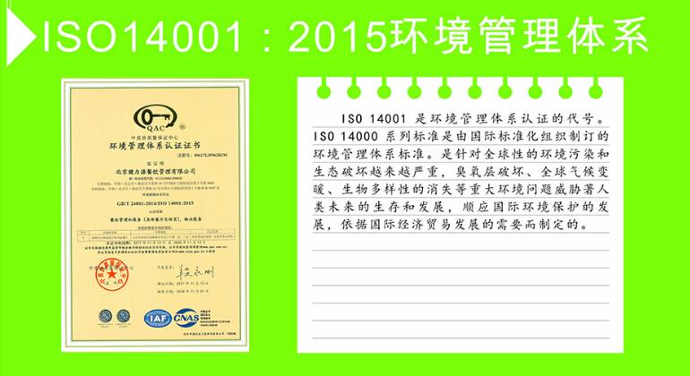 ISO14001：2015环境管理体系